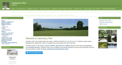 Desktop Screenshot of cassioburypark.info